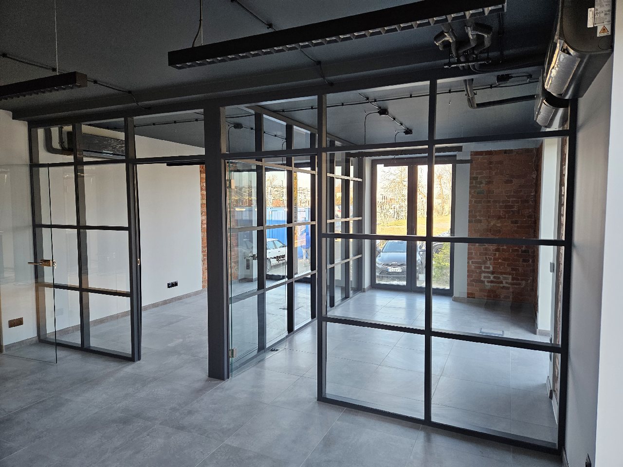 Aluminiowe ścianki działowe - Ścianki szklane - Ścianki Loftowe